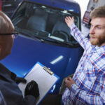 Driver stranded at a West London petrol station after misfuelling diesel car with petrol.