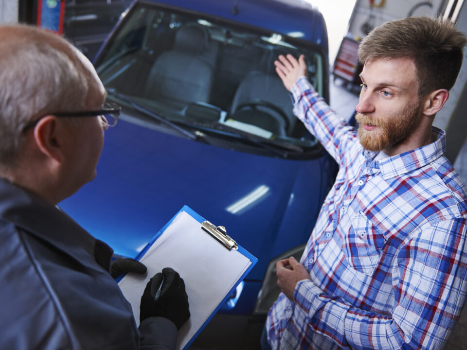 Driver stranded at a West London petrol station after misfuelling diesel car with petrol.