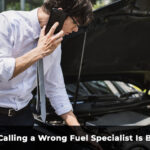 driver calling wrong fuel specialist after car breakdown due to misfuelling in the UK