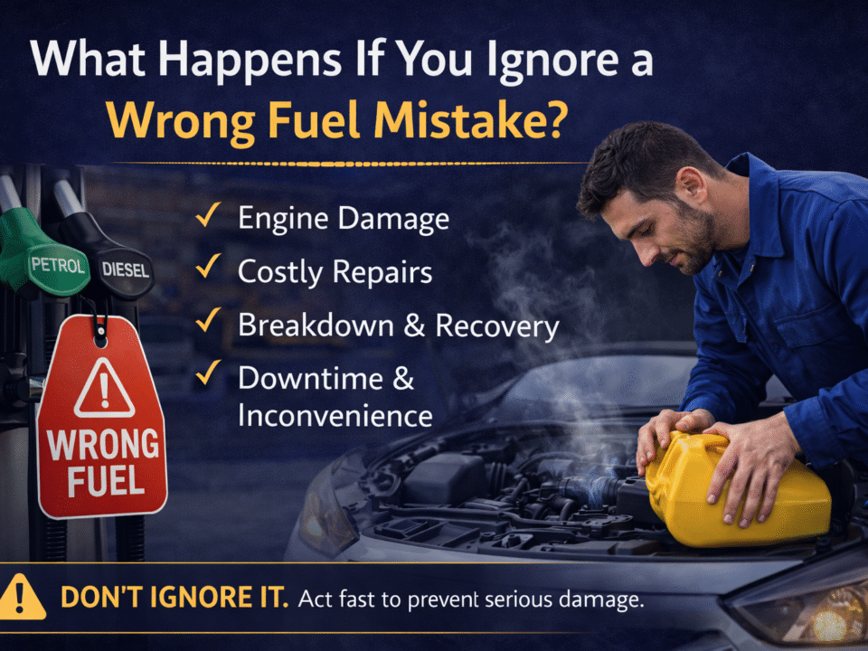 what happens if you ignore wrong fuel mistake engine damage and repair risks UK fuel drain service